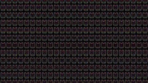 Abstract background 3D lines multicolor texture.Background makes animation Stock Footage 225458996