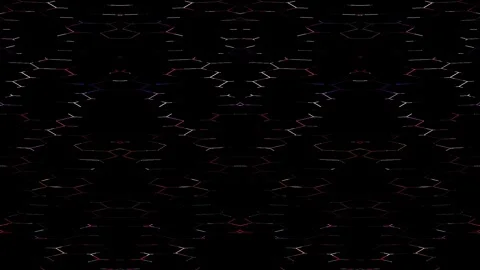 Abstract background 3D lines multicolor texture.Background makes animation Video stock 254012763