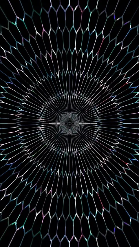 Abstract background 3D lines multicolor texture.Background makes animation Stock Footage 254293647