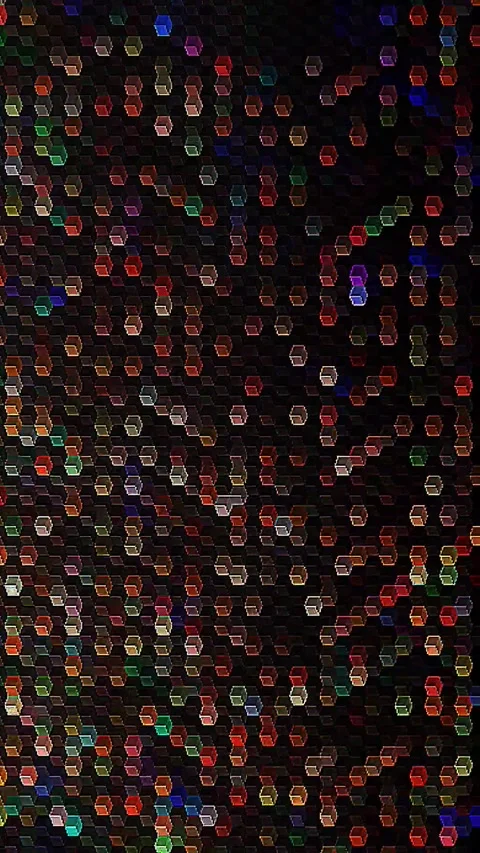 Abstract background 3D lines multicolor texture.Background makes animation Video stock 292331566