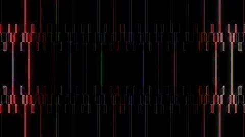 Abstract background 3D lines multicolor texture.Background makes animation 動画素材 303591266