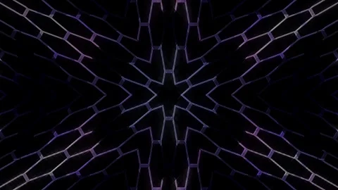 Abstract background 3D lines multicolor texture.Background makes animation Video stock 306317647