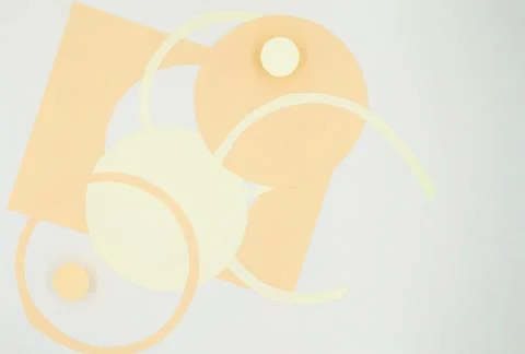 Abstract background with 3D paper elements,  resembles female forms Stock Photos