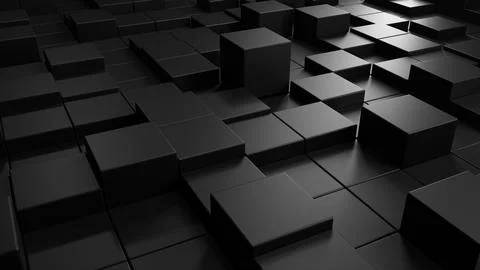 Abstract background with a 3d pattern Stock Illustration