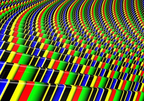 Abstract background. 3D Rendering Stock Illustration