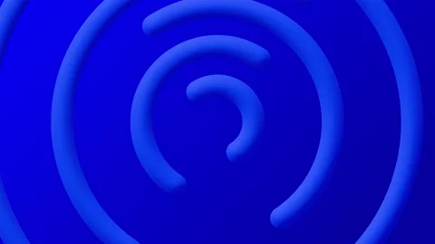 Abstract background 3d Shapes on a Blue Background Stock-Footage 155105911