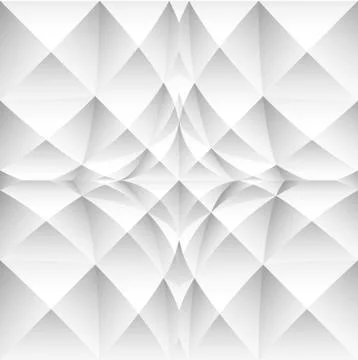 Abstract background with 3d squares and strong distortion effect. Vector art. Stock Illustration