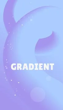 Abstract background with 3d twisted blended curve. Stylish gradient template for Stock Illustration