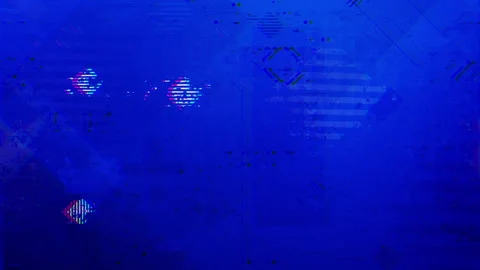 Abstract background 4K Video Overlay Template with basic geometry Video stock 335367591