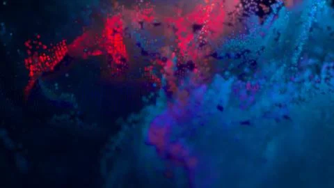 Abstract background 8-bit. 8 bit galaxy in outer space Stock Illustration