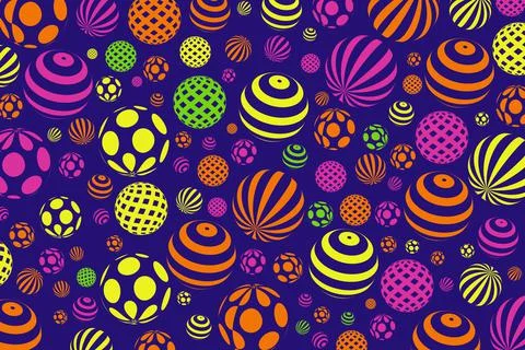 Abstract Background. Abstract 3d circles background Stock Illustration