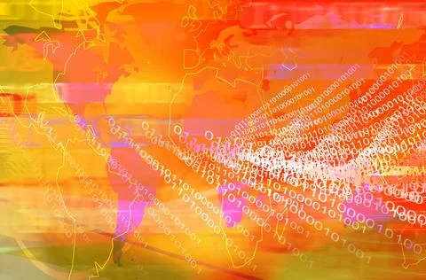 Abstract background abstract background composite with binary pattern Copy... 스톡 사진