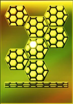 Abstract background abstract background in the form of honeycombs Copyrigh... Stock Photos