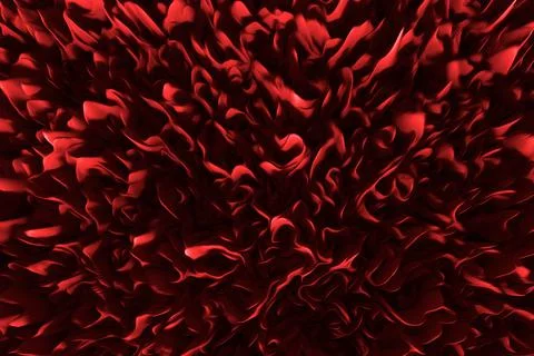 Abstract background, abstract flower surface texture. 3d illustration Stock Illustration