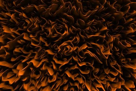 Abstract background, abstract flower surface texture. 3d illustration Stock Illustration