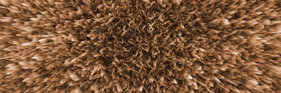 Abstract background, abstract flower surface texture. 3d illustration Stock Illustration
