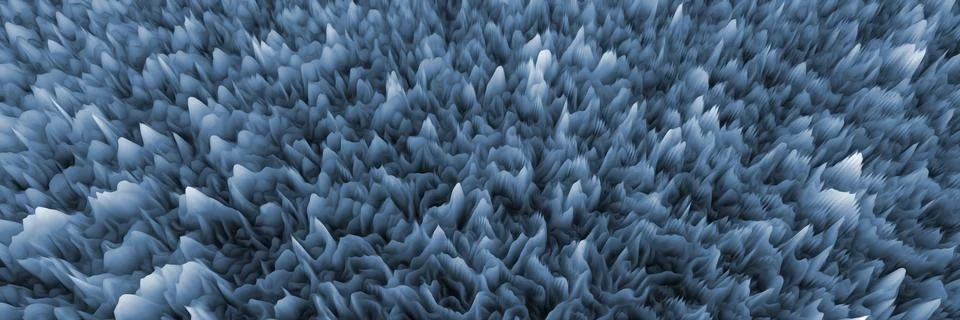 Abstract background, abstract flower surface texture. 3d illustration Stock Illustration