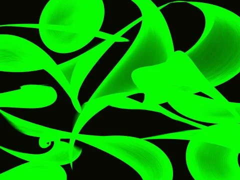 Abstract background Abstract generated black green shiny pattern backgroun... Foto stock