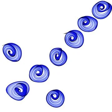 Abstract background Abstract generated blue graphic pattern white backgrou... 스톡 사진