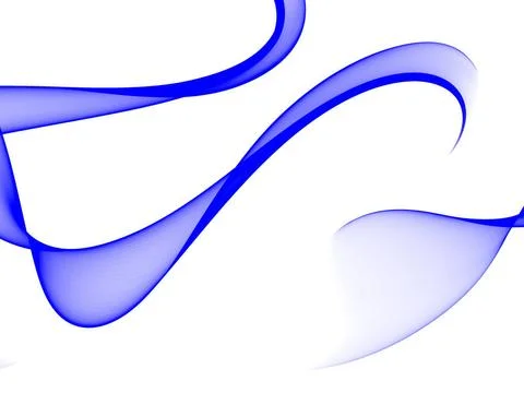 Abstract background Abstract generated blue wave pattern white background ... Stockfoto's