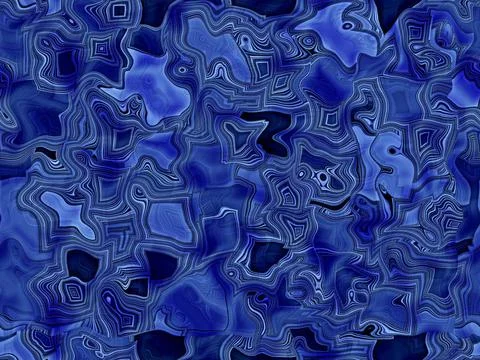 Abstract background Abstract generated blue ornate pattern seamless backgr... Foto stock