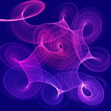 Abstract background Abstract generated blue red ornate pattern graphic bac... 写真素材