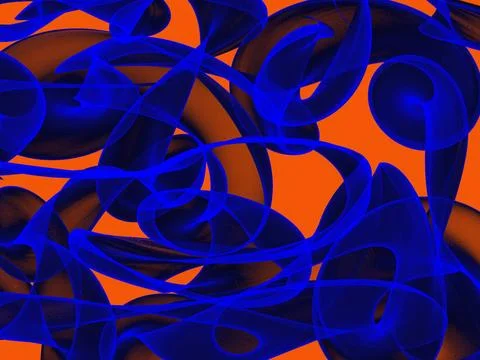 Abstract background Abstract generated blue red pattern art background Cop... Stockfoto's