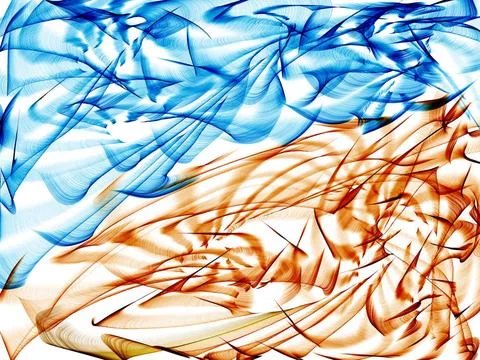 Abstract background Abstract generated blue brown pattern graphic backgrou... 写真素材