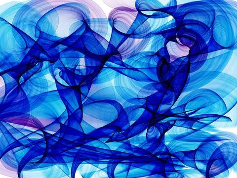 Abstract background Abstract generated blue pattern for background and des... Stockfoto's