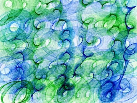 Abstract background Abstract generated blue green pattern for background a... 库存照片