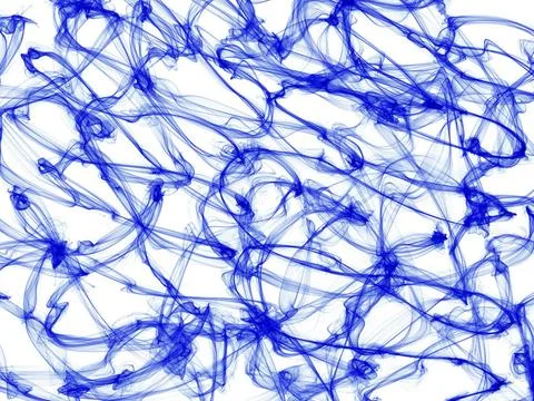 Abstract background Abstract generated blue pattern over white background ... 写真素材