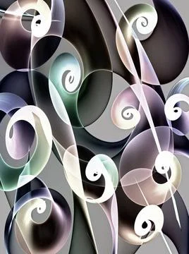 Abstract background Abstract generated colorful shiny pattern gray backgro... Foto stock