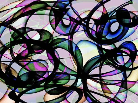 Abstract background Abstract generated colorful pattern shiny art backgrou... 写真素材