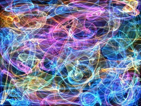 Abstract background Abstract generated colorful shiny pattern art backgrou... Foto stock