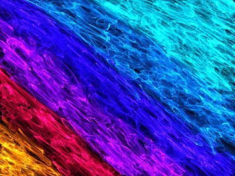 Abstract background Abstract generated colorful shiny pattern graphic back... Foto stock