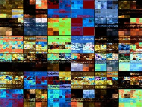 Abstract background Abstract generated colorful pattern for background and... Stockfoto's