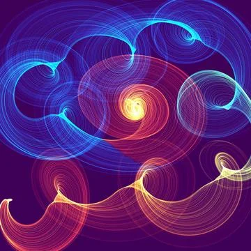 Abstract background Abstract generated colorful pattern art ornate backgro... 写真素材