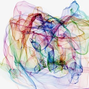 Abstract background Abstract generated colorful pattern over white backgro... 스톡 사진