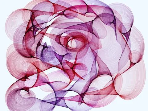 Abstract background Abstract generated colorful graphic pattern white back... 写真素材