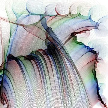 Abstract background Abstract generated colorful graphic pattern white back... Stock Photos