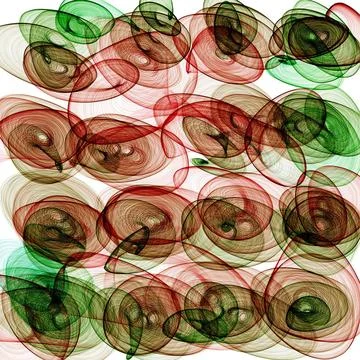 Abstract background Abstract generated colorful graphic pattern white back... Foto stock