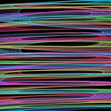 Abstract background Abstract generated colorful graphic pattern black back... Foto stock