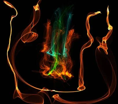 Abstract background Abstract generated dark pattern for background and des... 写真素材