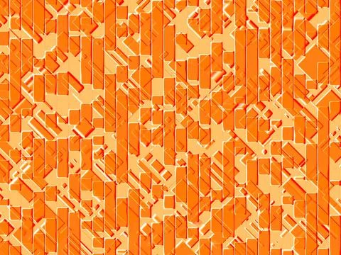 Abstract background Abstract generated geometric light orange pattern back... 写真素材