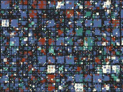 Abstract background Abstract generated geometric pattern art concept backg... Stockfoto's