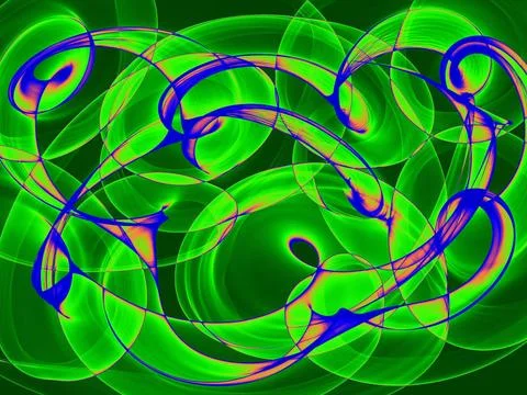 Abstract background Abstract generated green blue pattern for background a... 写真素材