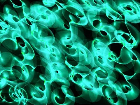 Abstract background Abstract generated green pattern graphic black backgro... Foto stock