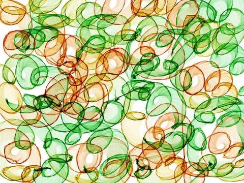 Abstract background Abstract generated green red pattern over white backgr... Foto stock