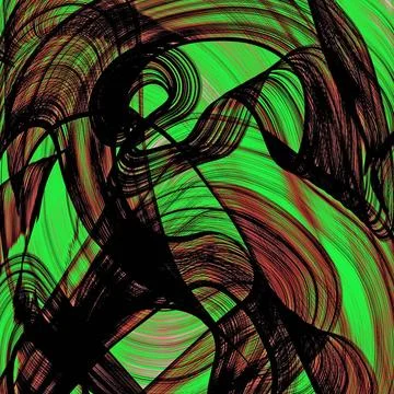 Abstract background Abstract generated green red black pattern graphic bac... Stockfoto's