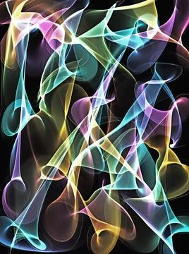 Abstract background Abstract generated light colorful pattern graphic back... 写真素材